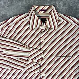 Paul Smith London Vintage Striped Shirt 16/41 Made in Italy Long Sleeve ButtonUp